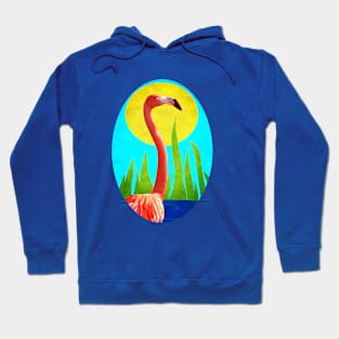 Flamingo Summer Hoodie